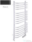 Radeco UMBERTO AD4-400/UE 1180x450 törölközőszárítós radiátor MARS 5 (antracit) színben (Radeco_UMBERTO_AD4_400_UE_MARS5)