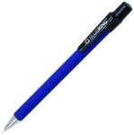 BLUERING Golyóstoll gumírozott kék test, Bluering® X6, írásszín kék - mystock
