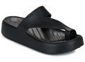 Crocs Lábujjközös papucsok Getaway Platform Toe Loop Fekete 39 / 40