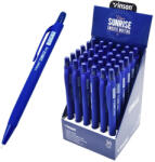 Vinson Golyóstoll nyomógombos 0, 7mm Vinson Sunrise P12 kék test displ 36 db/display - vegyesbolt