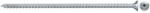 Fischer wood construction screw PowerFull II 8.0x100 countersunk head TX VG (50 pieces, full thread, galvanized) (562930) - pcone
