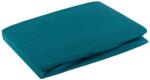 EUROFIRANY Jersey pamut gumis lepedő Türkiz 240x220 cm + 30 cm