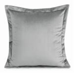Eurofirany Ria bársony párnahuzat Acélszürke 45x45 cm