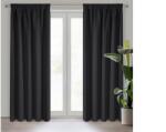 EUROFIRANY Adley fekete sötétítő függöny 135x270 cm