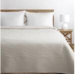 EUROFIRANY Velvet2 bársony ágytakaró Krémszín 220 x 240 cm