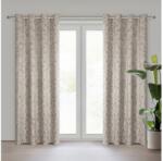 EUROFIRANY Kornelia bársony sötétítő függöny Világosbézs 140x250 cm