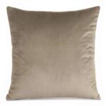 Eurofirany Gaja bársony párnahuzat Sötét bézs 45x45 cm