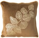 Eurofirany Popla bársony párnahuzat Arany 45x45 cm