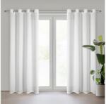 EUROFIRANY Essi fényáteresztő függöny Fehér 140x250 cm