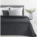 EUROFIRANY Sofia4 bársony ágytakaró Fekete 220 x 240 cm