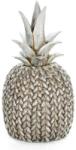 EUROFIRANY Moli1 ananász figura Ezüst 12x12x21 cm