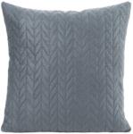 Eurofirany Luiz4 bársony párnahuzat Grafit 40x40 cm