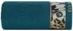Eurofirany Eva15 minőségi pamut törölköző Sötét türkiz 30x50 cm