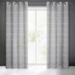 EUROFIRANY Arcadia fényáteresztő függöny Ezüst 140x250 cm - homeandstyle - 6 265 Ft