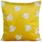 Eurofirany Kids 1B bársony párnahuzat Mustársárga 45x45 cm
