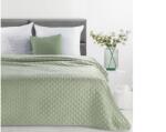 EUROFIRANY Sofia4 bársony ágytakaró Világoszöld 220 x 240 cm