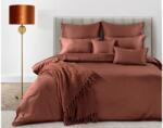 Eurofirany Eva Minge egyszínű mako-szatén ágyneműhuzat Marsala 160x200 cm - 70x80 cm 2db