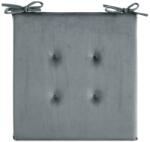 EUROFIRANY Gaja ülőpárna Ezüst 40x40x3 cm