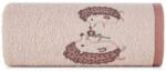 Eurofirany Baby68 sünis gyerek törölköző Rózsaszín 70x140 cm
