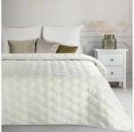 EUROFIRANY Sofia5 bársony ágytakaró Krémszín 200x220 cm