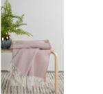 EUROFIRANY Pled6 pamut-akril takaró Rózsaszín 180x220 cm