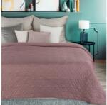 EUROFIRANY Boni2 mikroszálas ágytakaró Sötét rózsaszín 200x220 cm