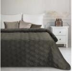 EUROFIRANY Sofia5 bársony ágytakaró Acélszürke 200x220 cm