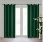 EUROFIRANY Logan zöld sötétítő függöny egyszínű Sötétzöld 140x270 cm