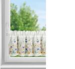 EUROFIRANY Rozalie vitrázs függöny Fehér 30x150 cm