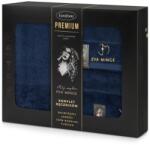 Eurofirany Gaja Eva Minge 3Db-os pamut törölköző szett Gránátkék