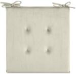 EUROFIRANY Gaja ülőpárna Krémszín 40x40x3 cm