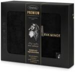 Eurofirany Venus 3Db-os pamut törölköző szett Fekete