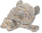 EUROFIRANY Bary teknős figura Acélszürke 15x12x6 cm