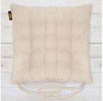 Eurofirany Ada kerti székpárna vízálló anyagból Sötét krém 16 cm - 40x40x6 cm