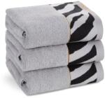 Eurofirany Eva22 minőségi pamut törölköző Ezüst 50x90 cm