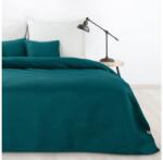 EUROFIRANY Boni4 mikroszálas ágytakaró párnahuzattal Sötét türkiz 200x220cm +2db 40x40cm