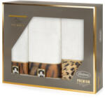  Eva23 3Db-os pamut törölköző szett Krémszín