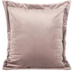  Ria bársony párnahuzat Púder rózsaszín 45x45 cm 2db