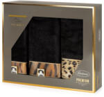  Eva23 3Db-os pamut törölköző szett Fekete