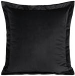  Ria bársony párnahuzat Fekete 45x45 cm 2db