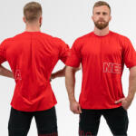 NEBBIA - Férfi póló Mr. Olympia logóval 709 (red) (XXL) - NEBBIA