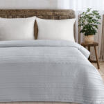  Tara elegáns steppelt ágytakaró Ezüst 220x240 cm