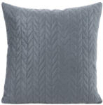  Luiz4 bársony párnahuzat Grafit 40x40 cm