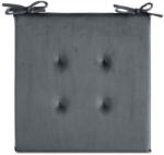  Gaja ülőpárna Acélszürke 40x40x3 cm