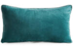 Gaja3 téglalap alakú bársony díszpárna Sötét türkiz 30x50 cm