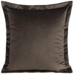  Ria bársony párnahuzat Barna 45x45 cm 2db