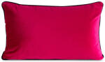  Gaja3 téglalap alakú bársony díszpárna Magenta 30x50 cm