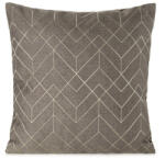  Mila párnahuzat lenvászon szerű anyagból Sötét bézs 45x45 cm