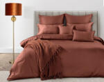  Eva Minge egyszínű mako-szatén ágyneműhuzat Marsala 220x200 cm - 70x80 cm 2db