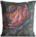  Len54 párnahuzat Fekete 45x45 cm